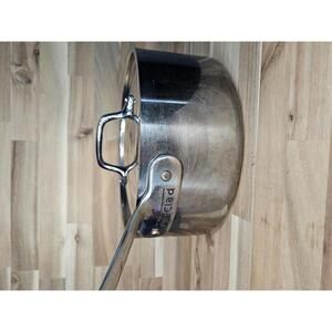 Vintage All-Clad D3 Stainless 3-Quart Saucepan and Lid 8.5" Diameter Made in USA